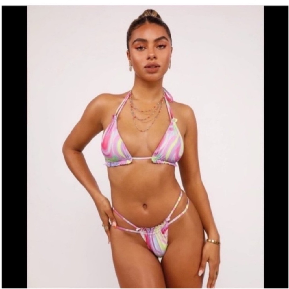 Tiger Mist Multicolor Bikini Set
